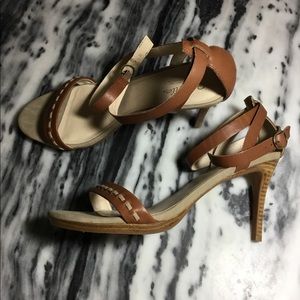 NWOT Seychelles high heel leather sandal 8.5